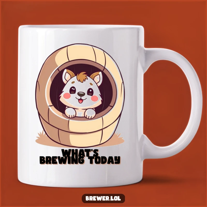 Funny Surprised Animal Mug - Perfect Gift for Curious Explorers