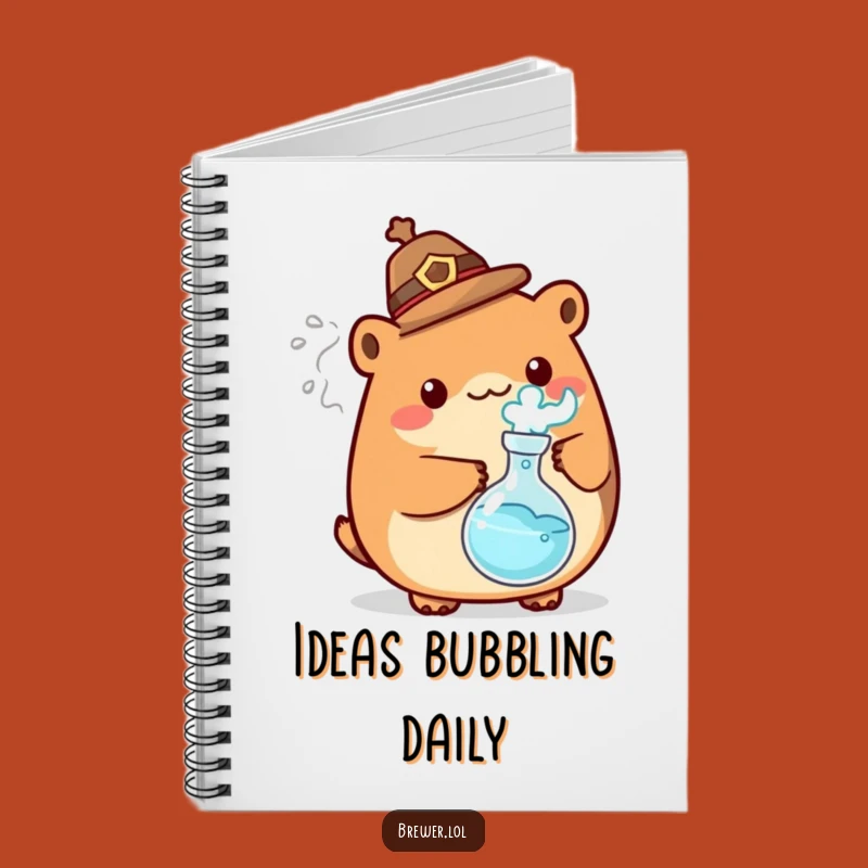 Funny Mad Scientist Animal Notebook - Jot Down Your Brilliant Ideas