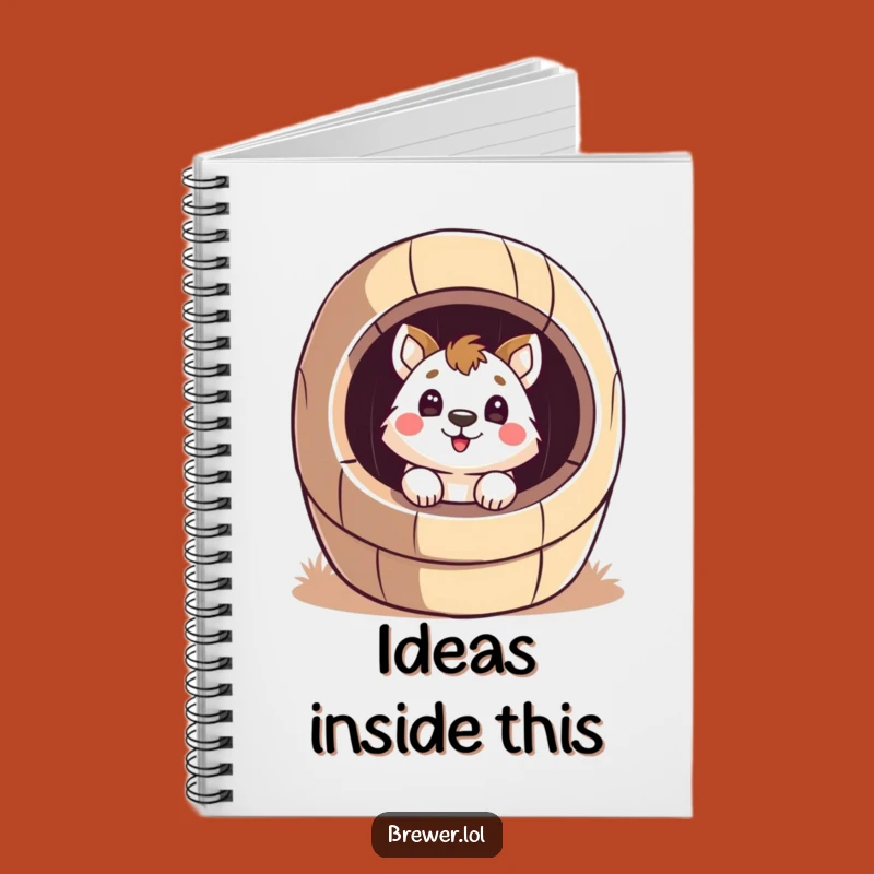 Funny Surprised Animal Notebook - Record Your Curious Thoughts