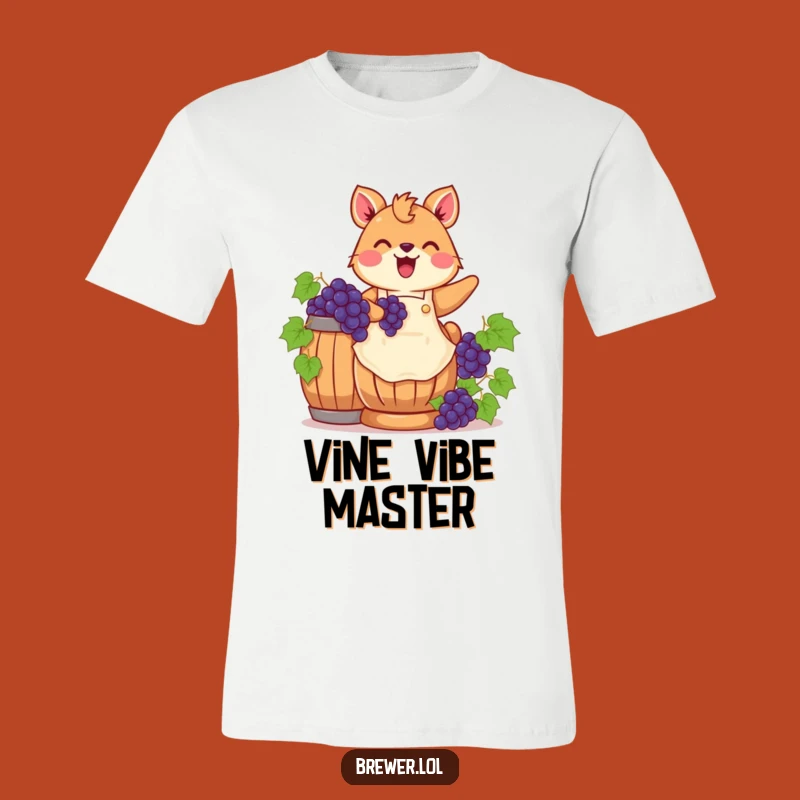 Funny Grape Stomping Animal T-Shirt - Wear Your Joyful Harvest Spirit
